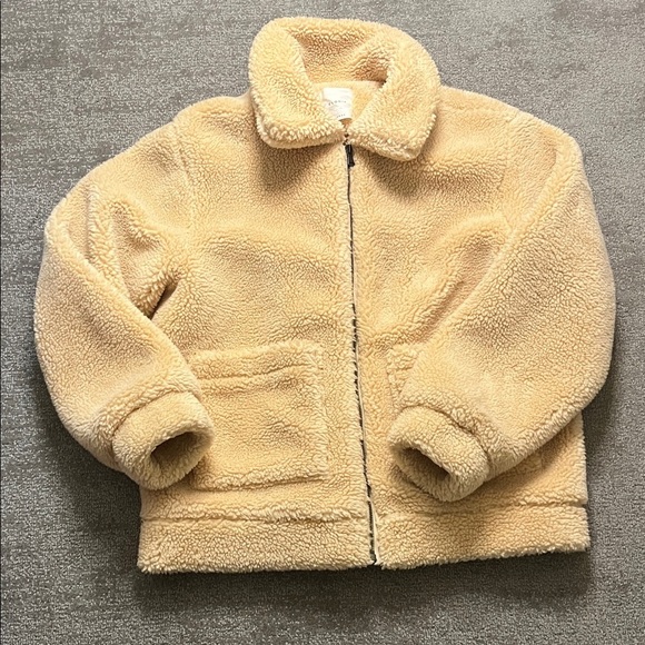 Elodie Sherpa Teddy Jacket Size L - Picture 1 of 9